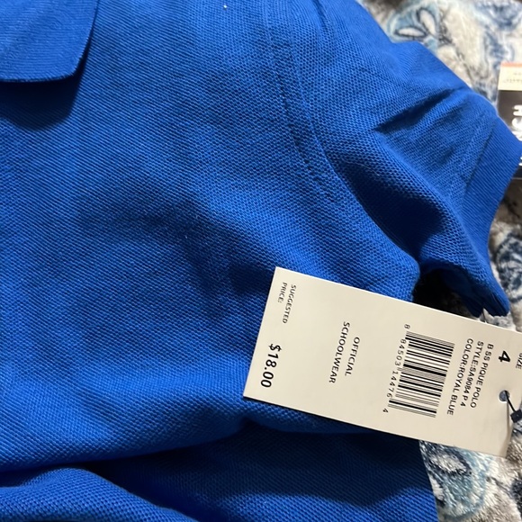 French Toast Boys School Uniform Short Sleeve Pique Polo Shirt - Picture 7 of 7